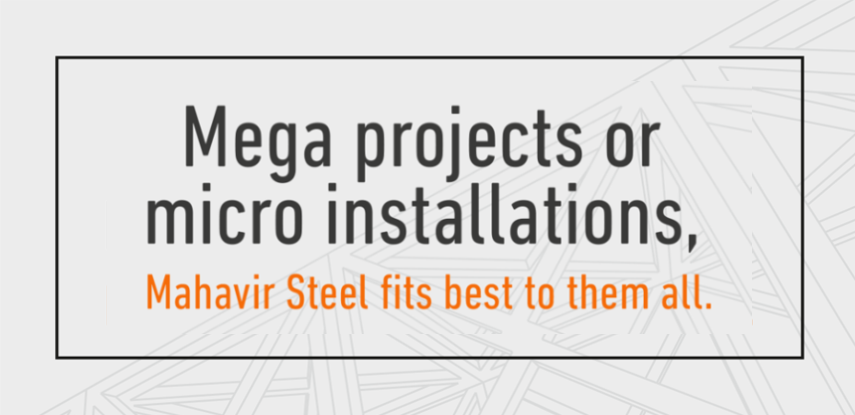 mahavir steel product and applications